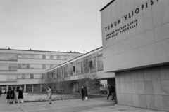 Finnország, Turku, Vesilinnantie 3., a Turkui Egyetem (Turun yliopisto), főépület., 1967, Bojár Sándor, Fortepan #179474