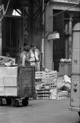 Franciaország, Párizs, Les Halles, Párizs nagybani piaca., 1967, Bojár Sándor, Fortepan #179491