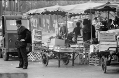 Franciaország, Párizs, Les Halles, Párizs nagybani piaca., 1967, Bojár Sándor, Fortepan #179494