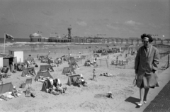 Hollandia, Hága, Scheveningen városrész, móló (de Pier)., 1967, Bojár Sándor, Fortepan #179511