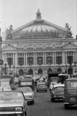 Franciaország, Párizs, az Opera az Avenue de l'Opera felől., 1967, Bojár Sándor, Fortepan #179517