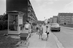 Germany, Ludwigsfelde, Salvador-Allende-Strasse., 1966, Bojár Sándor, GDR, Fortepan #179547