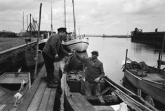 Germany, Mönkebude, kikötő., 1966, Bojár Sándor, GDR, Fortepan #179580