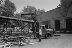 Ukrajna, Kropivnickij, (ekkor Kirovograd)., 1968, Bojár Sándor, Szovjetunió, targonca, Fortepan #179709