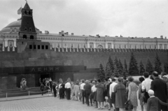 Oroszország, Moszkva, Vörös tér, Lenin mauzóleum., 1967, Bojár Sándor, Fortepan #179775