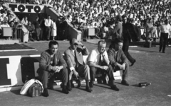 Magyarország, Népstadion, Budapest XIV., 1965. szeptember 5. Magyarország - Ausztria 3:0 (2:0) VB selejtező labdarúgó-mérkőzés., 1965, Bojár Sándor, Budapest, Fortepan #179900