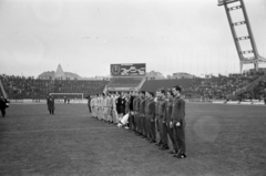 Hungary, Népstadion, Budapest XIV., 1966. október 30. Magyarország - Ausztria 3:1 (1:0) válogatott labdarúgó-mérkőzés., 1966, Bojár Sándor, Budapest, Fortepan #180178