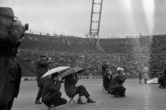 Hungary, Népstadion, Budapest XIV., 1966. október 30. Magyarország - Ausztria 3:1 (1:0) válogatott labdarúgó-mérkőzés., 1966, Bojár Sándor, Budapest, Fortepan #180180