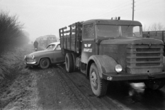 1966, Bojár Sándor, accident, Csepel-brand, Fortepan #180331