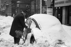 Hungary, Budapest V., Múzeum körút a Ferenczy István utca felé nézve., 1966, Bojár Sándor, Budapest, Fortepan #180347