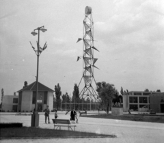 Magyarország, Budapest X., Mezőgazdasági Kiállítás az Albertirsai úti vásár területén., 1959, Jankovszky György, Budapest, Fortepan #18307