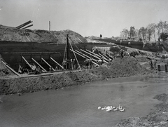 Magyarország,Balaton, Siófok, Sió-csatorna. Leltári jelzet: MMKM TEMGY 2019.1.1. 0532, 1927, Magyar Műszaki és Közlekedési Múzeum / BAHART Archívum, Fortepan #183340