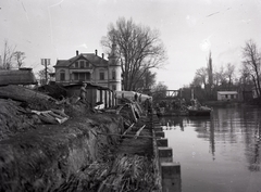 Hungary,Lake Balaton, Siófok, a kikötő partfalának építése. Leltári jelzet: MMKM TEMGY 2019.1.1. 0888, 1913, Magyar Műszaki és Közlekedési Múzeum / BAHART Archívum, Fortepan #183411