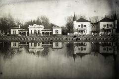 Hungary,Lake Balaton, Siófok, »Siófoki személyhajó kikötő 1924-ben« Leltári jelzet: MMKM TEMGY 2019.1.1. 1305, 1924, Magyar Műszaki és Közlekedési Múzeum / BAHART Archívum, Fortepan #183553