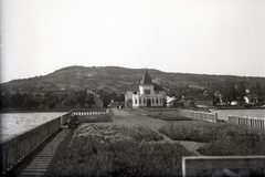 Hungary,Lake Balaton, Révfülöp, »Révfülöpi kikötő 1915 körül« Leltári jelzet: MMKM TEMGY 2019.1.1. 1307, 1915, Magyar Műszaki és Közlekedési Múzeum / BAHART Archívum, Fortepan #183555