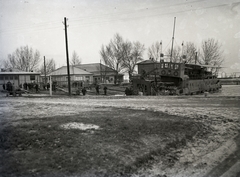 Magyarország, »SOMOGY (1927) kotróhajó partrahúzása 1930 körül« Leltári jelzet: MMKM TEMGY 2019.1.1. 1308, 1930, Magyar Műszaki és Közlekedési Múzeum / BAHART Archívum, Fortepan #183556