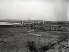 Magyarország, Balatonföldvár, »Földmunkák a strand előtt, 1935.« Leltári jelzet: MMKM TEMGY 2019.1.1. 0266, 1935, Magyar Műszaki és Közlekedési Múzeum / BAHART Archívum, Fortepan #183613