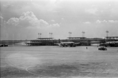 Belgium, Zaventem, Brüsszeli repülőtér., 1963, Dömölky Etelka, Fortepan #183908