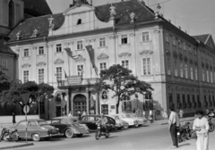 Czech Republik, Brno, Moravské náměstí, Kormányzói Palota (Místodržitelský palác), később Moravská Galerie., 1963, Dömölky Etelka, Czechoslovakia, Fortepan #183943