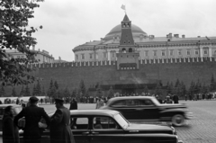 Oroszország, Moszkva, Vörös tér, Lenin mauzóleum., 1959, Dömölky Etelka, Szovjetunió, műemlék, Fortepan #183980