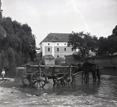 Magyarország, Tapolca, Kis-tó., 1943, Ferencz Zoltán Zénó, Fortepan #184121