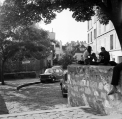 Franciaország, Párizs, Montmartre, Rue Poulbot., 1967, Fortepan/Album036, Fortepan #184334