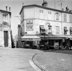 Franciaország, Párizs, Montmartre, Rue du Chevalier-de-La-Barre, balra a Passage Cottin., 1967, Fortepan/Album036, Fortepan #184335