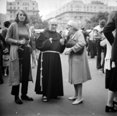 Egyesült Királyság, London, Hyde Park, Speakers' Corner (Szónokok Sarka). Háttérben a Márvány Diadalív (Marble Arch)., 1972, Fortepan/Album036, Fortepan #184355