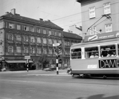 Ausztria, Linz, Wiener Strasse, szemben a Hamerlingstrasse., 1967, Fortepan/Album036, Fortepan #184369