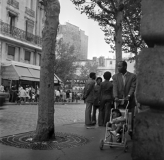 Franciaország, Párizs, Boulevard de Rochechouart, szemben a Boulevard Barbès sarok., 1974, Fortepan/Album036, Fortepan #184384