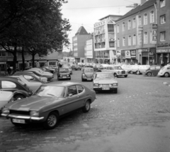 Germany, Köln, Gürzenichstrasse, a Gürzenichtől a Heumarkt felé nézve., 1973, Fortepan/Album036, FRG, Fortepan #184404