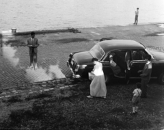 Magyarország, Budapest I., a budai alsó rakpart a Batthyány térnél., 1965, Inkei Péter, Budapest, Fortepan #184713