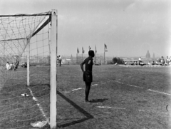 Hungary, Tabán, Budapest I., Czakó utcai sporttelep (később Budavári Önkormányzat Sport- és Szabadidőközpont)., 1963, Inkei Péter, Budapest, Fortepan #184715