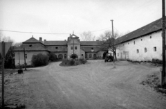 Hungary, Fáj, a Fáy-kastély a Templom utca felől., 1978, Kende János, castle, Fortepan #184951