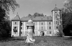 Hungary, Hédervár, Khuen-Héderváry-kastély., 1978, Kende János, Fortepan #185002