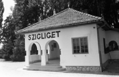 Magyarország,Balaton, Szigliget, hajóállomás., 1974, Kende János, Fortepan #185183