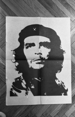 1973, Kende János, Che Guevara-ábrázolás, Fortepan #185391