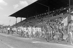 Magyarország, Budapest VIII., Sport utca, Előre (korábban BSZKRT, később BKV Előre) pálya., 1954, Fortepan, sport, Budapest, Fortepan #18547