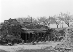 Magyarország, Aquincum, Budapest III., a nagy közfürdő romjai., 1957, Kádár József, Budapest, római birodalom, Fortepan #185731