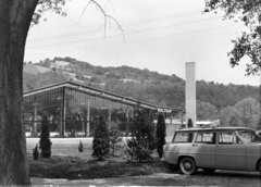 Hungary,Lake Balaton, Tihany, Motel, étterem., 1960, Kádár József, chimney, Fortepan #185837