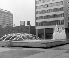 Németország, Drezda, Prager Strasse., 1977, Fortepan, szökőkút, NDK, Fortepan #18614