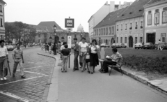 Magyarország, budai Vár, Budapest I., Dísz tér., 1985, Gulyás Zsuzsa, Budapest, Skoda 105/120, Polski Fiat 126p, parkoló, Fortepan #186535