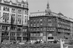 Hungary, Budapest V., Ferenciek tere (Felszabadulás tér), szemben a Kossuth Lajos utca - Petőfi Sándor utca sarok., 1965, Fortepan/Album037, Budapest, Fortepan #186729