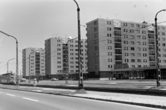 Hungary, Budapest XI., az Irinyi József utca házai a Budafoki út és a Bogdánfy út között., 1965, Fortepan/Album037, Budapest, Lágymányos housing complex, Fortepan #186792