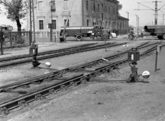 Magyarország, Budapest XIV., Rákosrendező pályaudvar, átjáró a Szegedi út és Teleki Blanka utca között. A kép forrását kérjük így adja meg: Fortepan / Budapest Főváros Levéltára. Levéltári jelzet: HU.BFL.XV.19.c.10, 1965, Budapest Főváros Levéltára / BRFK helyszínelési fényképei, BRFK Hivatala Bűnügyi Technikai Osztály, Budapest, Fortepan #187123