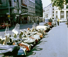 Egyesült Királyság, London, Leicester Square a Panton street felé nézve, balra a St. Martin’s street torkolata., 1964, Fortepan/Album018, színes, Fortepan #187409