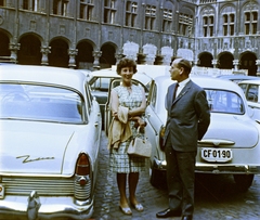 Belgium, Liège, az Igazságügyi palota udvara., 1963, Fortepan/Album018, Fortepan #187450