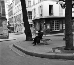 Franciaország, Párizs, Place de Furstemberg, szemben a Rue de Furstemberg., 1965, Fortepan/Album018, Fortepan #187459