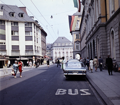 Németország, Bonn, Am Hof a Bischofsplatz felé nézve., 1968, Fortepan/Album018, Fortepan #187471