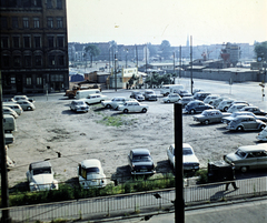 Germany, Hannover, kilátás a főpályaudvar felől a Lister Meile bevásárlóutca és a Berliner Allee felé., 1968, Fortepan/Album018, Fortepan #187476